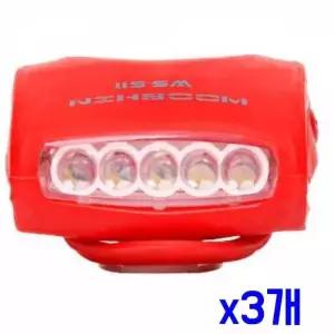 WL 원터치 7구 LED 자전거안전등 x3개 LED라이트 LED랜턴