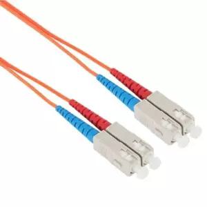 넷메이트 광점퍼 코드 케이블 SC-SC-2C 멀티 15m신호전송 싱글모드 싱글 다목적 장거리용 퍼코드 송수신장