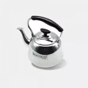 WL 고급 스텐레스스틸 실버주전자 1.5리터 가정용주전자