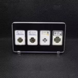 SD카드보관함 수납 케이스 4 아크릴 동전 디스플레이 슬래브 보호 보관함 홀더 보관 PCGS NGC 상자 기념