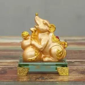 ksr 황금 재물 쥐 장식 WFJ2EB5