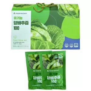 푸드버킷 유기농 양배추즙100 100ml x 30개입 써클 384482