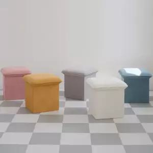 동서가구 테디 투웨이 수납 스툴 DF927308