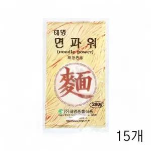 WL 태명식품 면파워 280g X 15개 면반죽첨가제 탄력강화제 업소용 면탄력제 면기능강화