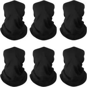 6팩 넥 게이터 반다나 페이스 마스크 쿨링 커버 스카프 발라클라바