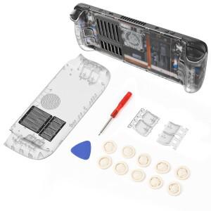 스팀 데크 용  게임 액세서리 LCD 콘솔 맞춤형 교체 페이스 플레이트 백 하우징 쉘