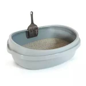 SPS s 펫투비 푸르미 고양이 화장실 라이트 그레이 대형