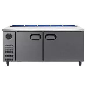 스타리온 SR-V18EIEVER 우기계 1/2 앞작업대 내부스텐 업소용 식당 1800 냉장고