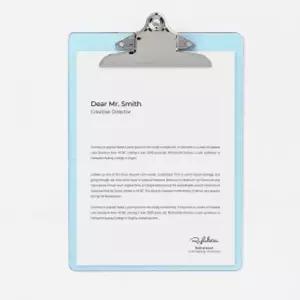 [하프클럽/브이와이]오피스잇투명집게보드2p세트(A4)결재서류판