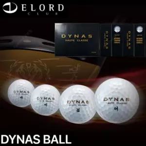 코오롱 엘로드 다이너스 2피스 12구 골프공 화이트볼 (12구) 고반발골프공