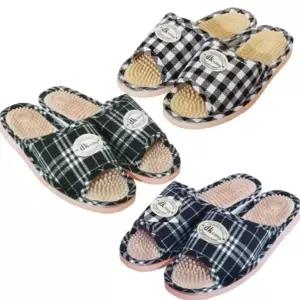 체크 241WFV04 지압화 280mm 1P 지압 슬리퍼 사무실 실내화