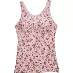 여성 편안한 브라런닝 착용감 인견 플로럴