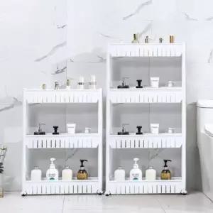 얇은 틈새수납장 세탁실수납장 이동식선반 틈새장 12769 수납장 GD 슬림 선반 틈새 이