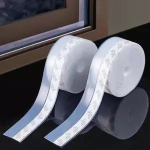 실리콘 창문 방풍 틈새막이 현관문 베란다 문풍지 방한용 막이 WFKGQJG