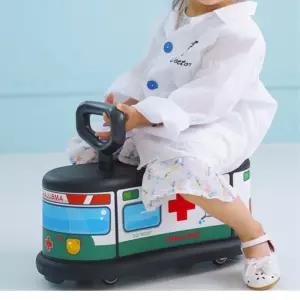 유아푸쉬카 앰뷸런스 안전 아기붕붕카 유치원 어린이집 완구 공간력