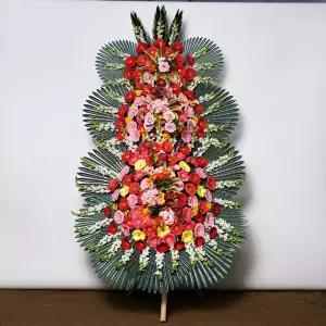 축하화환3단 고급형 결혼식화환 축하 개업화환 당일배송 축하3단 당일배송