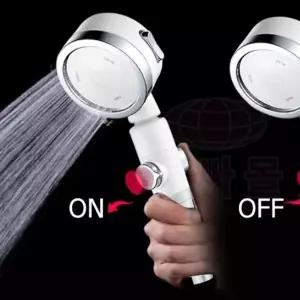 모텔 수압상승 미용실 욕실 사우나 필터 샤워기 온오프 청소 가정 헤드 샤워 필터 베란다