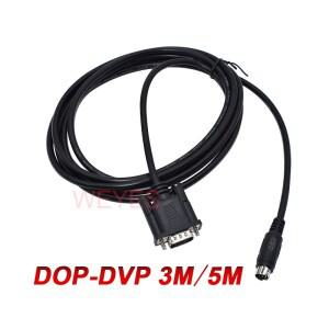 DOP-DVP 3M 5M 델타 PLC 통신 HMI 케이블 데이터 DOP-CA232DP DB9 MD8 신규