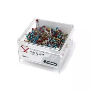 바이하츠 점보컬러진주핀 33mm x 4mm