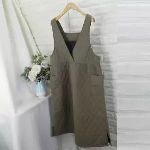 [하프클럽/]blu_퀄팅크로스원피스VOT 겨울원피스,누빔원피스,누빔롱원피스