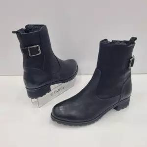 [탠디]미셸by탠디 여성 3CM 국내 제작 내피 인조 양털 사이드 버클 포인트 앵