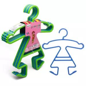 공주 어린이 옷걸이 5개 아기 유아 키즈 베이비 논슬립