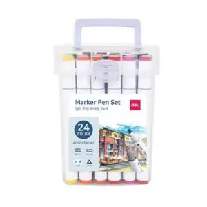 삼각트윈 스케치 마카펜 색연필 마카 24색