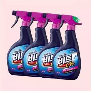 라이온 비트 O2 강력얼룩제거제 스프레이 500ml X 4개 4447904