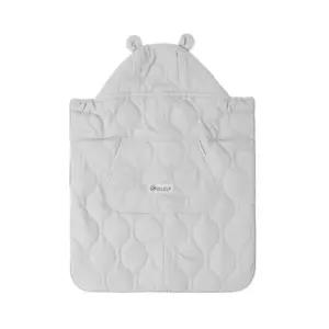 케라타 유모차 아기띠 망토 워머 방한 커버 화이트