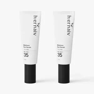 어네이브 수분 선세럼 무기자차 아기 유아 이지워시 선크림 SPF35 50ml 2개세트