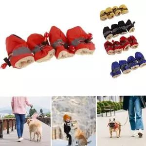 [콩심팥심]방한 강아지 겨울 신발 미끄럼 강아지산책 신발 슈즈 부츠 양말