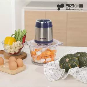 2L 대용량 멀티 다지기 4중 칼날 전동쵸퍼 KM-N14FM / 스테인리스+유리 2종