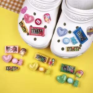 보석 하리보 토끼 곰돌이 스마일 꽃 자비츠 지비추 파츠 참 세트