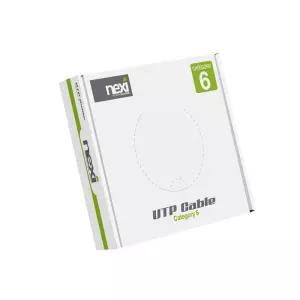 넥시 CAT6 롤 랜선 UTP 랜케이블 인터넷선 100m