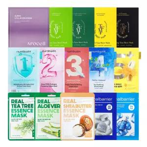 메디힐 HPA/넘버즈인1번~5번팩/리얼베리어/미백/수분/보습마스크 1매