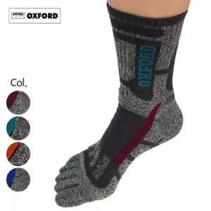 AM63 남성 스포츠 이중쿠션 등산 장목 발가락 양말