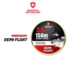 몽크로스 세미플로팅 150m 민물원줄 붕어낚시 세미플로트