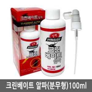 크린베이트 알파 100ml x 1개 / 분무형 / 살충제/빈대/진드기