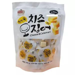 마마스초이스 한입쏙 치즈오징어 200g 48개입 간식