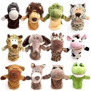 오꿈 구연동화 손인형 사자 동물