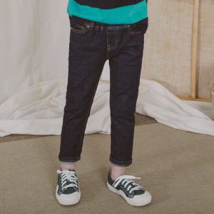 루알라키즈 아동 남여아 공용 도깨비 슬랍 생지 데님 5호-17호 3147B