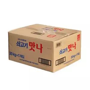청정원 쇠고기 맛나 20kg 1개