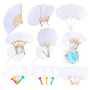 부채만들기 그리기 꾸미기재료 부채그림 미니 미술재료