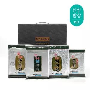 현대수산맛김 보령 대천김 선물세트 2호 /재래김/파래김/돌김/도시락김/전장김