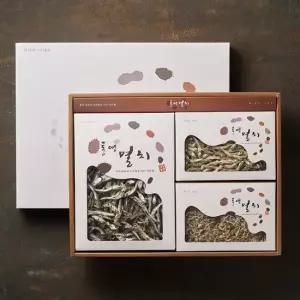 [작심밀도]산지직송 통영 멸치선물세트 3종 1호 대멸 소멸 세멸