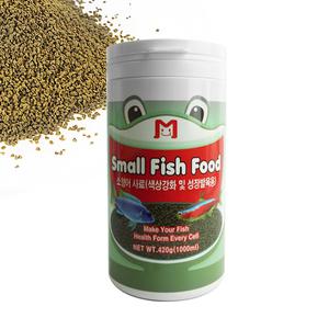 대용량 MIMI 소형어 사료 1000ml - (구피사료)