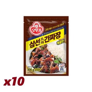 오뚜기 삼선간짜장 100g x10개 /