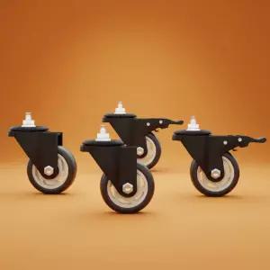 스피드랙 소형바퀴세트(선반높이 1200mm이하 설치권장)