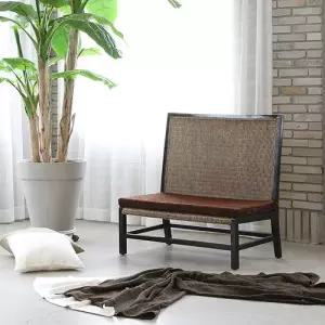 사라방드 라탄 몬트 2인용 벤치소파 A타입 벤치의자