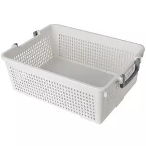 사각 손잡이 바스켓 적층형(대)BN 다용도 수납 바구니